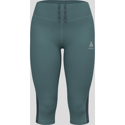 Odlo Essentials Γυναικείο Κολάν Capri Ψηλόμεσο Πράσινο 323021-40414