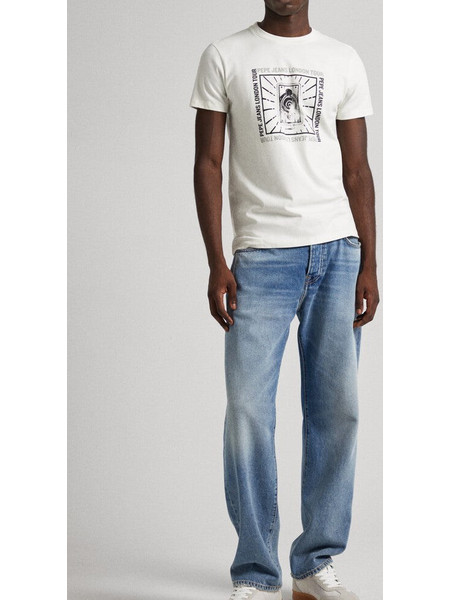 T-SHIRT PEPE JEANS CHUCK ECRU