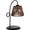 HomeMarkt HM7490 Πορτατίφ Ε27 Καφέ Μαύρο Φ12xΥ42cm