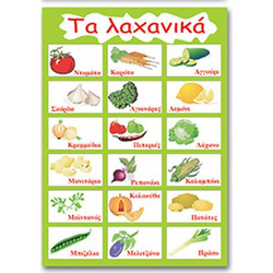 Next Educational Poster The Vegetables