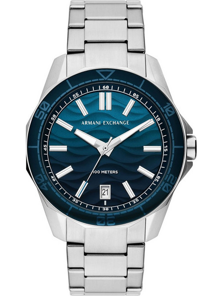 Armani Exchange Spencer Ανδρικό Ρολόι Αυτόματο με Ασημί Μεταλλικό Μπρασελέ AX1950