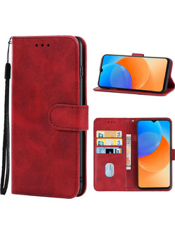 Leather Phone Case For Coolpad Cool 20(Red)