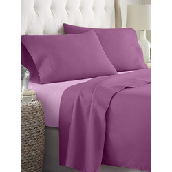 Sunshine Home Σετ Σεντόνια Υπέρδιπλα Βαμβακερά 220x250 Menta 201