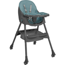 Bebe Stars Comfy Καρεκλάκι Φαγητού με Ρόδες Πετρόλ