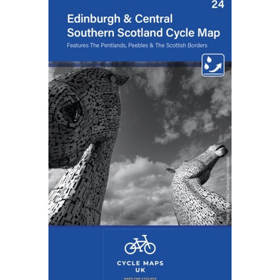 Edinburgh and Central Southern Scotland Cycle Map 24 | BestPrice.gr