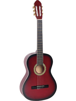Soundsation Primera Student 34 3/4 Red Sunburst