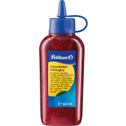 Κόλλα Glitter Pelikan Κόκκινο 60ml