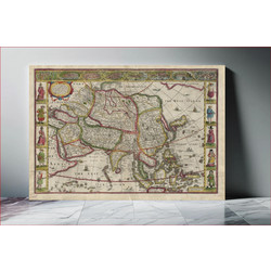 Πίνακας, Asia : with the islands adioyning described, the atire of the people, & townes of importance, all of them newly augmented