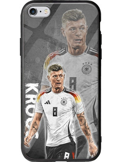 Θήκη Euro 2024 - Toni Kroos iPhone 6 Plus / iPhone 6s Plus Groove TPU (Tempered Glass και TPU)