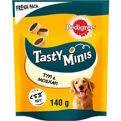 Pedigree Tasty Minis Beef & Cheese 140gr
