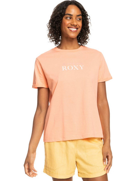 ROXY Κοντομάνικη Μπλούζα NOON OCEAN PINK γυναίκες
