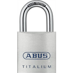 Abus 80Ti/40 Titalium Λουκέτο Υψηλής Ασφάλειας 40mm Silver
