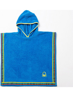 Benetton Kids Παιδικό Πόντσο Θαλάσσης Μπλε BE-0818
