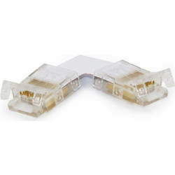 Μούφα γωνία για ταινίες Led SMD RGB 10mm - 30-4000