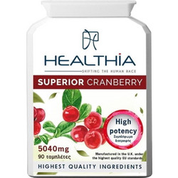 Healthia Superior Cranberry 5040mg 90 Ταμπλέτες