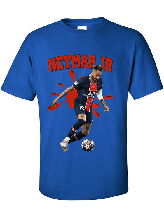 Gildan Neymar Παιδική Μπλούζα Μπλε Ρουά