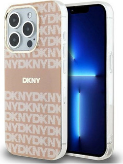 DKNY IML Mono +amp Stripe MagSafe - θήκη για Apple iPhone 15 Pro Max - Ροζ