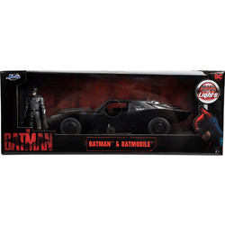 Jada The Batman & Batmobile με Φώτα Φιγούρα Δράσης για 8+ Ετών