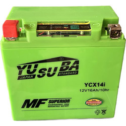 Yusuba Μπαταρία Μοτοσυκλέτας YCX14-BS 200A 16Ah