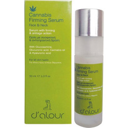 D'Alour Firming Face & Neck Αντιγηραντικό Serum Προσώπου με Υαλουρονικό & Κάνναβη 30ml