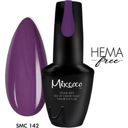 Mixcoco SMC 142 Ημιμόνιμο Βερνίκι Νυχιών 15ml