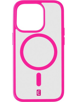 Cellular Line Pop Mag Θήκη Κινητού Σκληρής Σιλικόνης Back Cover για iPhone 15 Pro Max Φούξια POPMAGIPH15PRMF