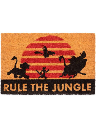 Πατάκι Εισόδου DISNEY Ο ΒΑΣΙΛΙΑΣ ΤΩΝ ΛΙΟΝΤΑΡΙΩΝ Rule the Jungle