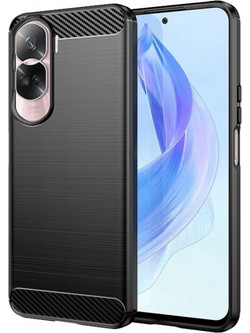 Spacecase Carbon - Θήκη Σιλικόνης - Honor 90 Lite - Black (5905719106034)