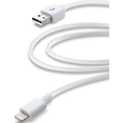 Καλώδιο Φόρτισης Και Συγχρονισμού USBDATACMFIIPH52MW Aπό Usb Σε Lightning Apple 2m White Cellular Line