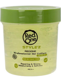 Red One Olive Oil Gel Μαλλιών για Λάμψη 483ml
