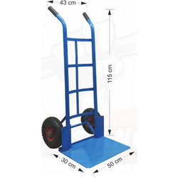 ΚΑΡΟΤΣΙ ΔΙΤΡΟΧΟ ΣΩΛΗΝΩΤΟ ΜΕ 410/350-4 Q2R 250Kg (PR17) KAR01B