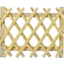 Ξύλινος Φράχτης Ανοιγόμενος Πόρτα 80(Υ)x100 cm - Showood