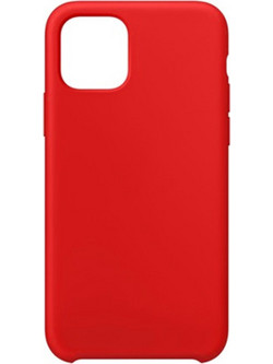 Θήκη Rubber Ενισχυμένης Σιλικόνης για iPhone 12/ 12 Pro Κόκκινο