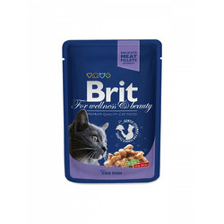 Brit Premium By Nature with Cod Fish in Gravy 100gr