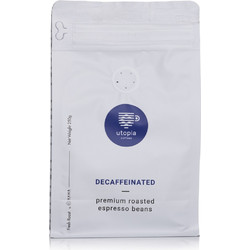 Utopia Decafeine Καφές Espresso Αλεσμένος 250gr