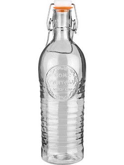 Γυάλινο Μπουκάλι Estia Με Μεταλλικό Κλιπ 1100ml 01-21832