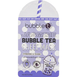 Bubble T Cosmetics Jasme Aloe Vera & Niacamide Face Sheet Μάσκα Προσώπου για Ενυδάτωση με Αλόη 1τμχ