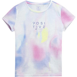 4F Παιδικό T-Shirt Κοντομάνικο Πολύχρωμη JSS23T-TSHF382-91A