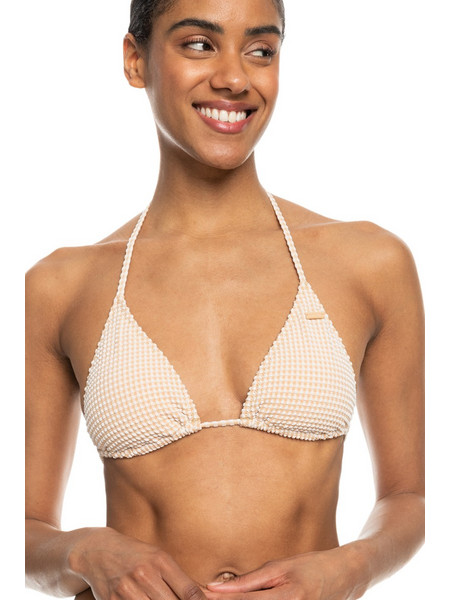 Roxy Bikini Top Τριγωνάκι Μπεζ ERJX305246-CJJ0