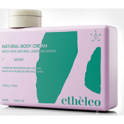Etheleo Natural Monoi Ενυδατική Κρέμα Σώματος 250ml