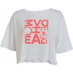 Deha Γυναικείο Αθλητικό Crop Top Λευκό B64440-10001