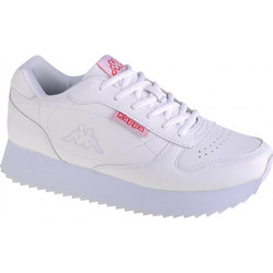 Kappa Γυναικεία Sneakers Flatforms Λευκά 242492PF-1010