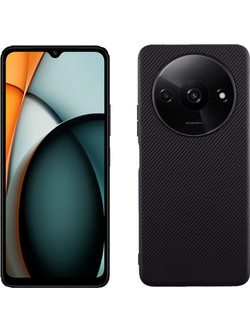 Volte-Tel Carbon Lift Camera Guard Protection Θήκη Xiaomi Redmi A3 4G / A3x 4G Black