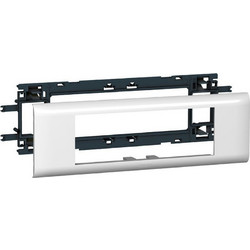 Legrand Mosaic Βάση Στήριξης Και Πλαίσιο 6 Στοιχείων 010956 Λευκό