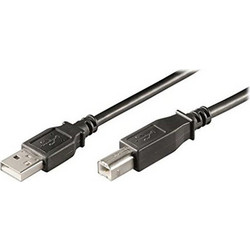 Καλώδιο USB 2.0 Ewent Μαύρο