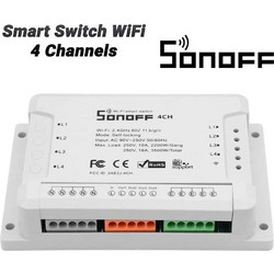 Smart Switch Sonoff Wifi 4 Channels