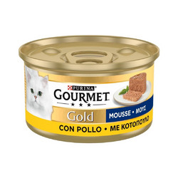 Purina Gourmet Gold Mousse Adult with Chicken 85gr 12131623