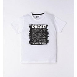 Ducati Παιδικό T-Shirt Κοντομάνικο Λευκό G6636-0113