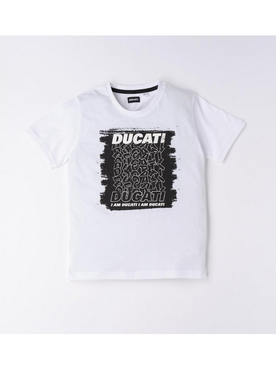 Ducati Παιδικό T-Shirt Κοντομάνικο Λευκό G6636-0113