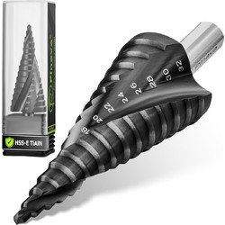 Pinava(R) Professional Taper Drill Bit for Stainless Steel for Metal, Wood, Plastic, 4-32mm (11 x 3.2 x 3.2cm)
